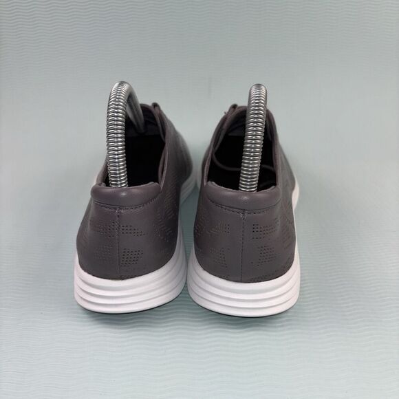 Cole Haan Oxfords Women's Size 8.5B Grey Grand.OS Laser Cut Lace Up W05484 - Picture 4 of 9